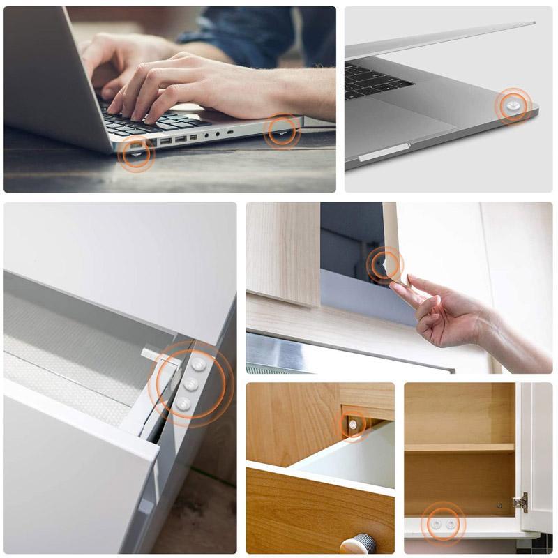 Pare-chocs en caoutchouc auto-adhésifs