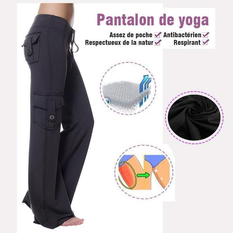 Pantalon De Yoga Doux En Bambou Écologique