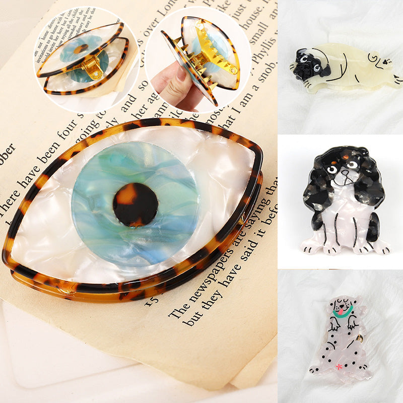 Pinces à cheveux d'animaux mignons