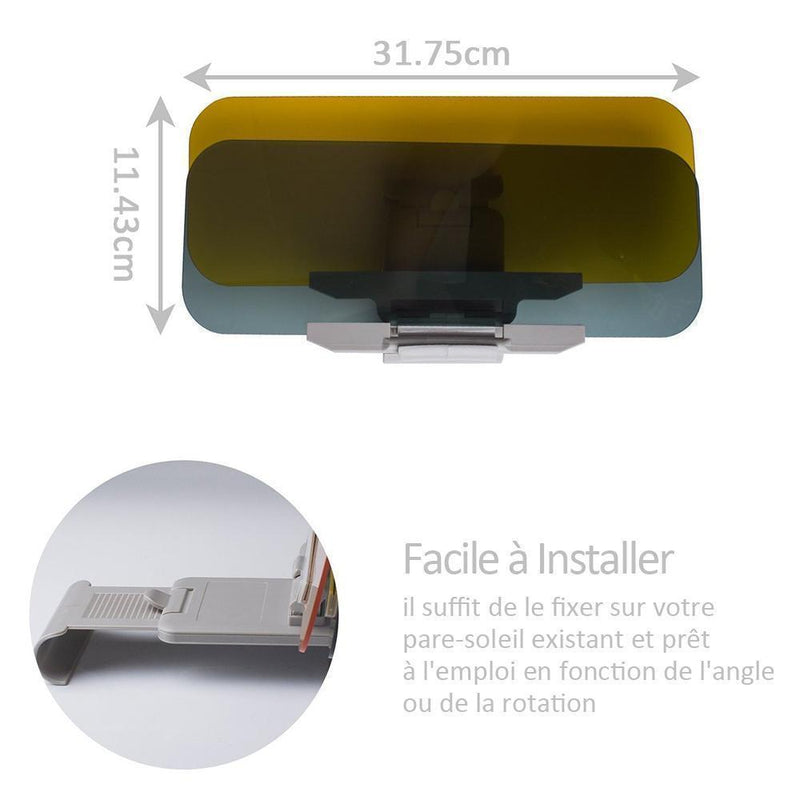 Pare-brise Anti-éblouissant De Jour Et De Nuit - ciaovie