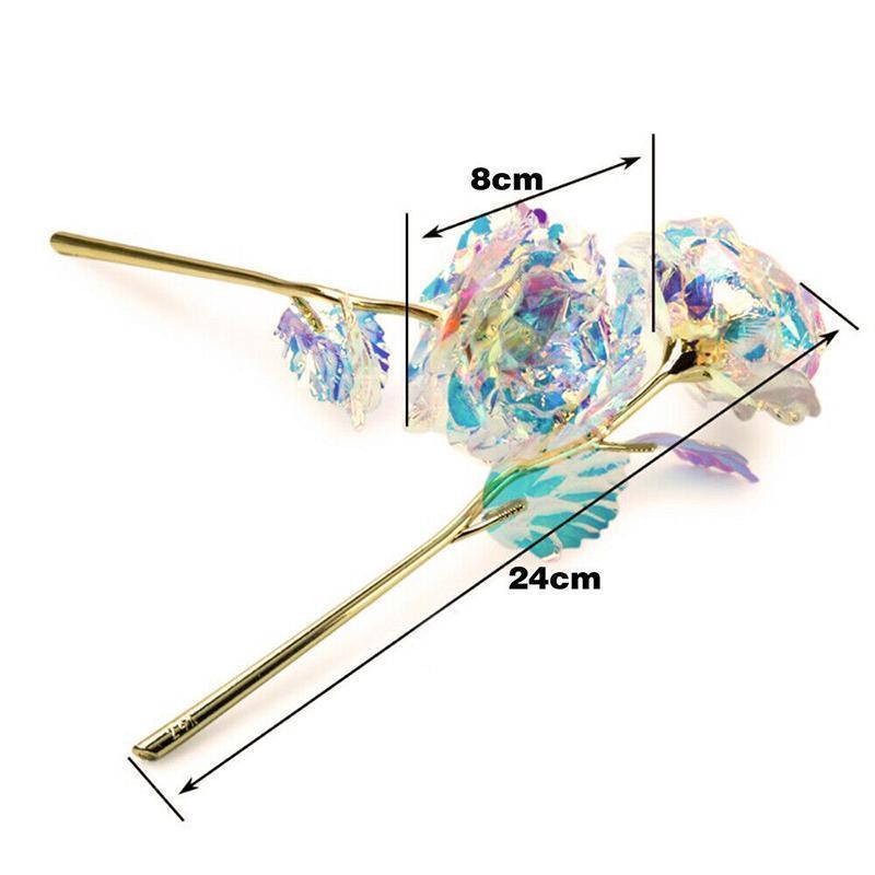 Parfait Cadeau Rose Coloré en Galaxie avec Amour