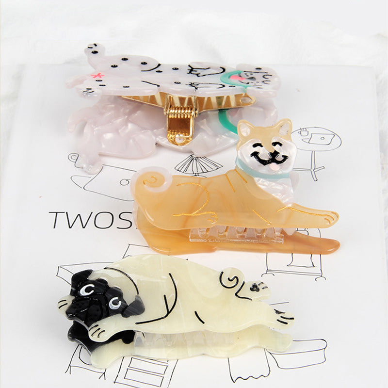 Pinces à cheveux d'animaux mignons