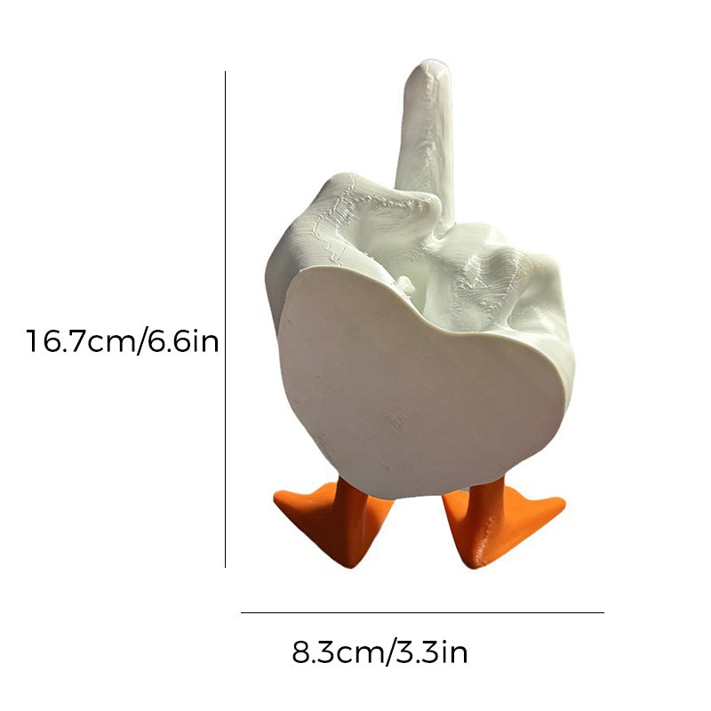 Pré-vente>>Ornement de canard en forme de majeur