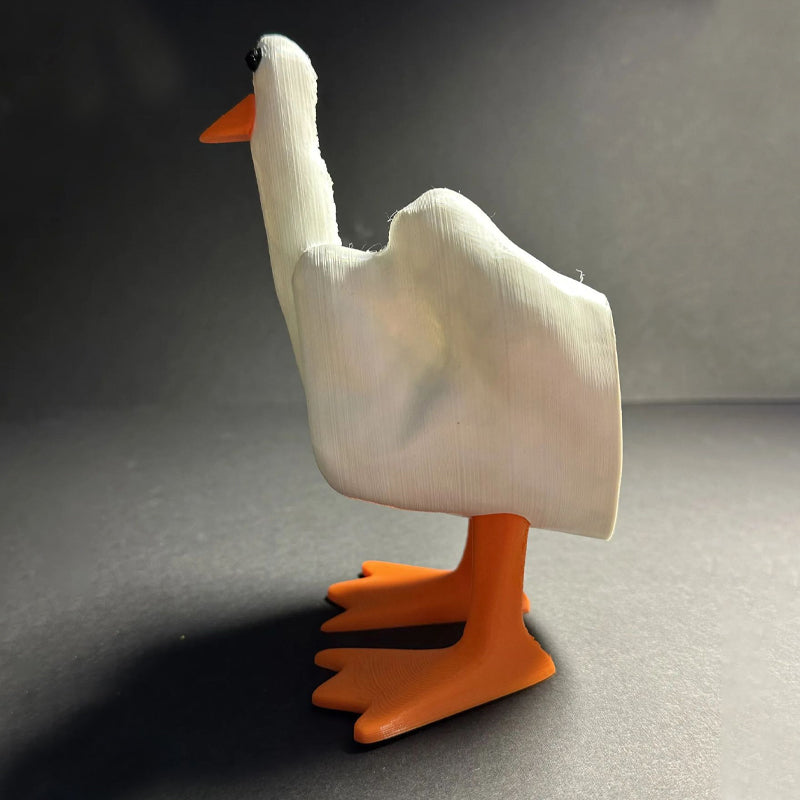Pré-vente>>Ornement de canard en forme de majeur