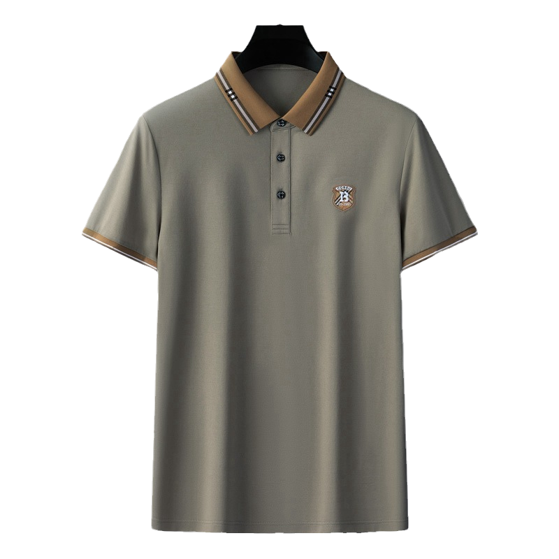 POLO brodé décontracté pour hommes