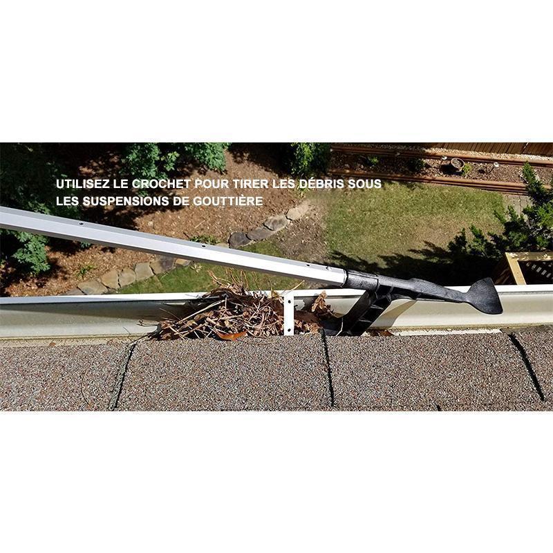 Outil de Nettoyage de Gouttière, Ratisser  Canals de la Maison