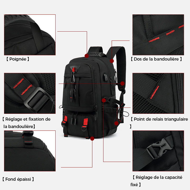 Sac de Voyage de Grande Capacité