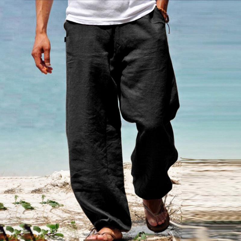 Pantalon ample de plage d'été pour hommes