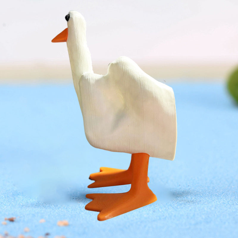 Pré-vente>>Ornement de canard en forme de majeur