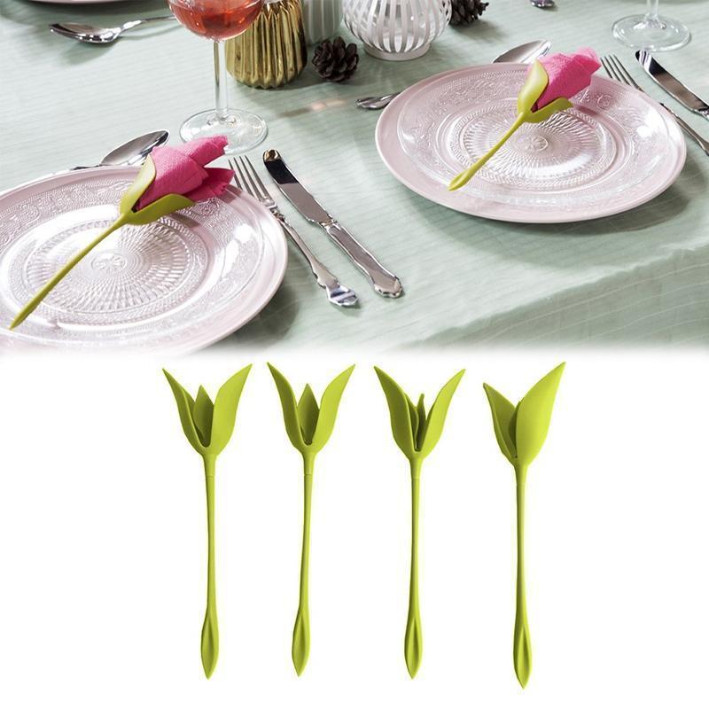 Porte-Serviettes de Table, 4 PIC