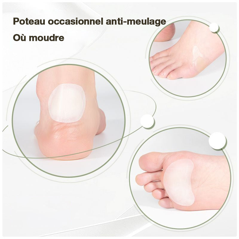 Patch pour talon en gel hydrocolloïde