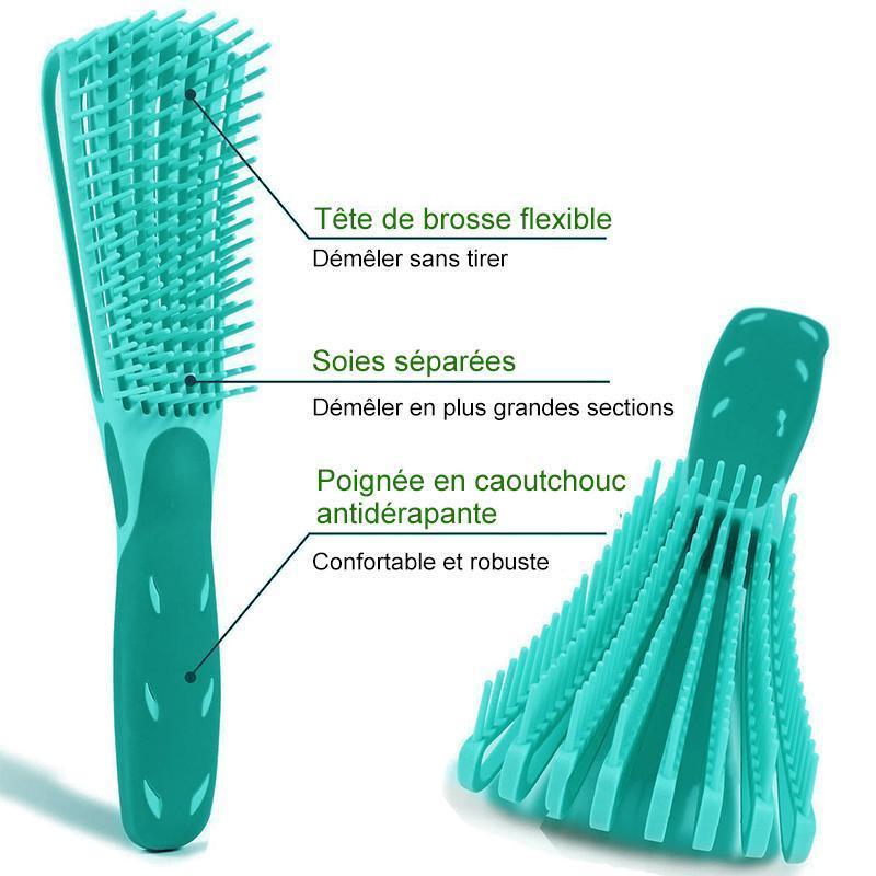 Peigne Ă  Cheveux en Nylon Antistatique