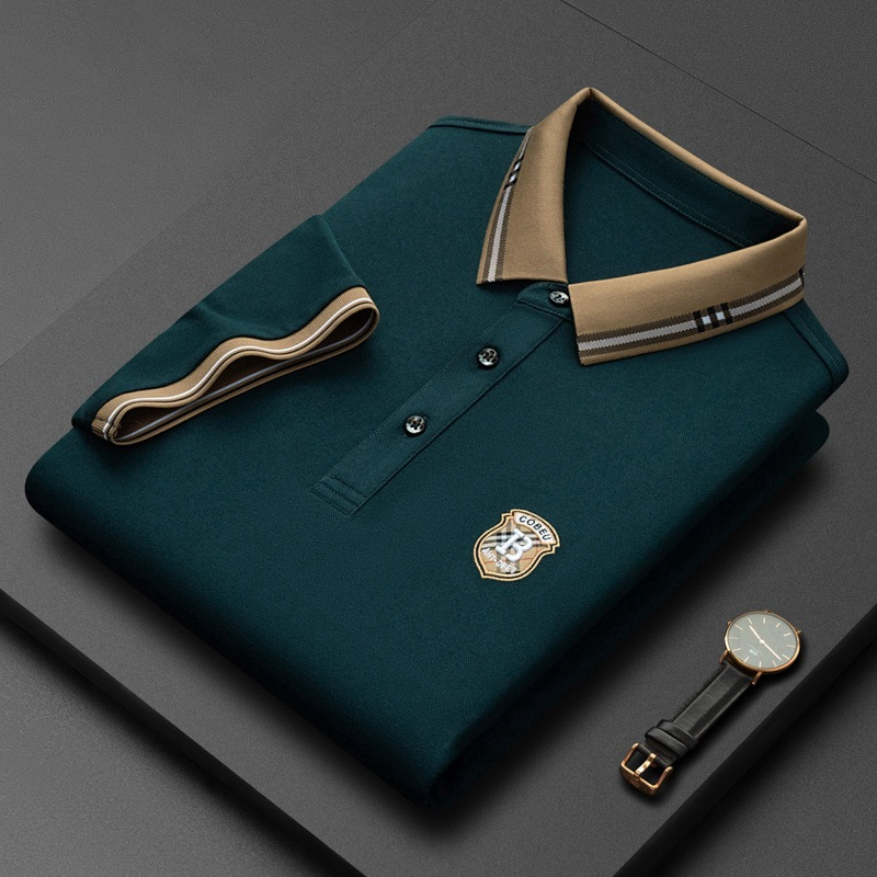 POLO brodé décontracté pour hommes