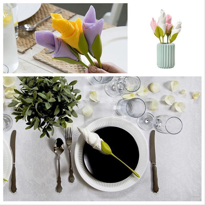 Porte-Serviettes de Table, 4 PIC