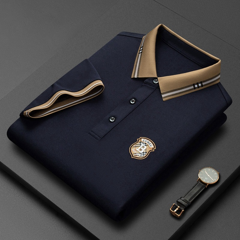 POLO brodé décontracté pour hommes