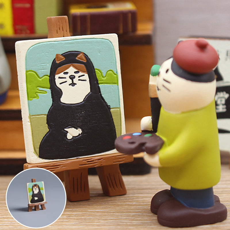 Petit ornement en résine pour la maison