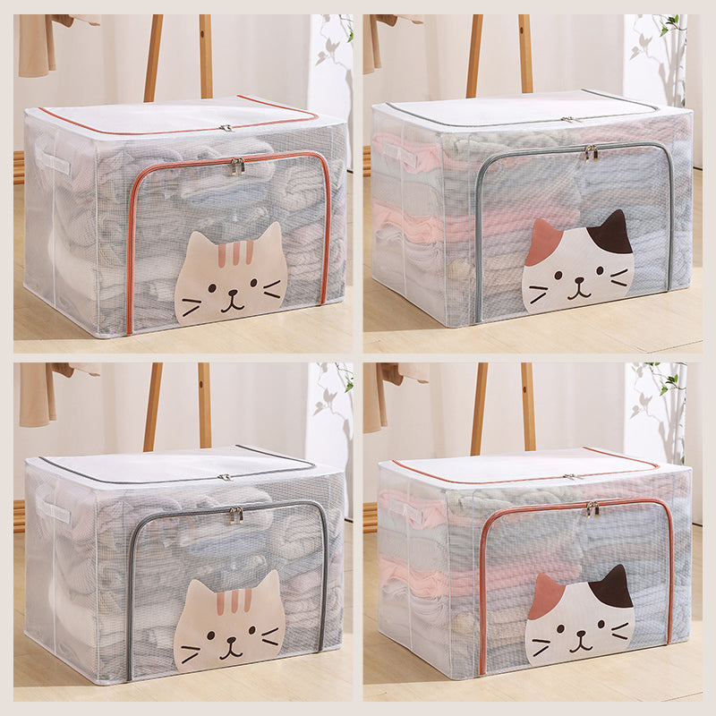 Boîte de rangement pour vêtements pliante