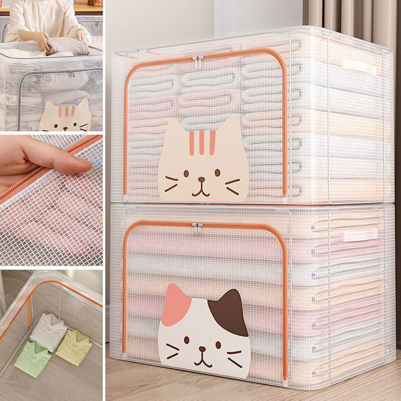 Boîte de rangement pour vêtements pliante