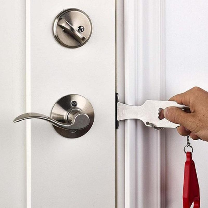 Serrure de porte de sécurité portable