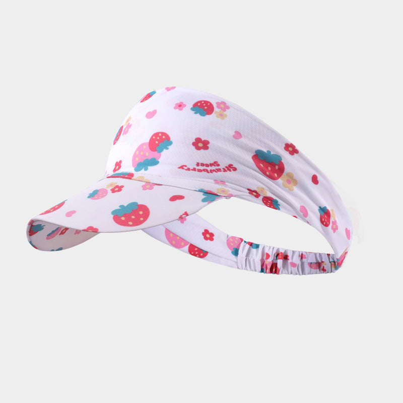 Pare-soleil attaché aux cheveux