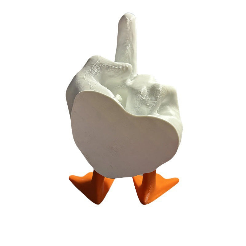 Pré-vente>>Ornement de canard en forme de majeur