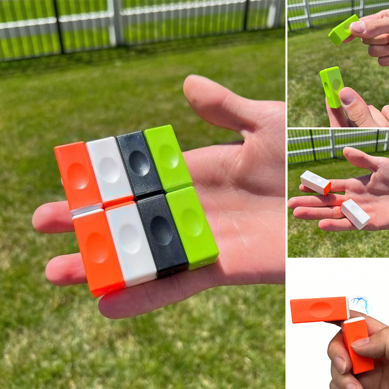 Magnetische bouwstenen Stuiterende stenen
