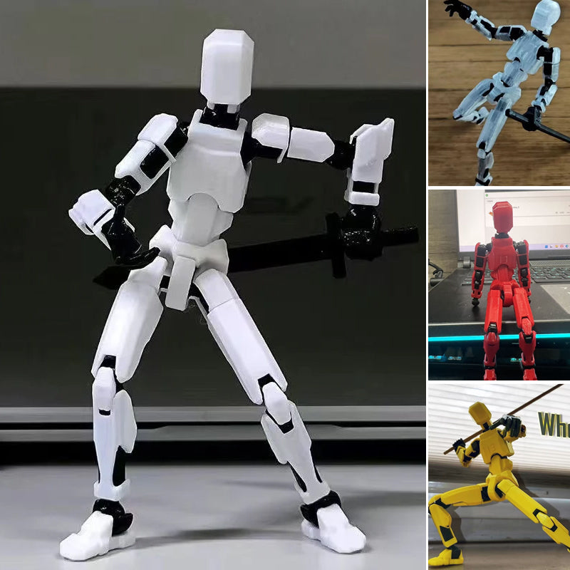 Robot mobile à articulations multiples imprimé en 3D