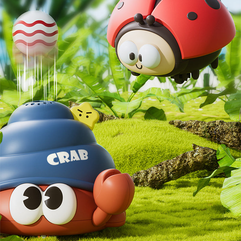 Jouet balle suspendue coccinelle pour enfants