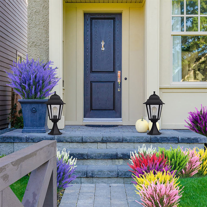 Fleurs de lavande artificielles pour l'extérieur (6 PCS)