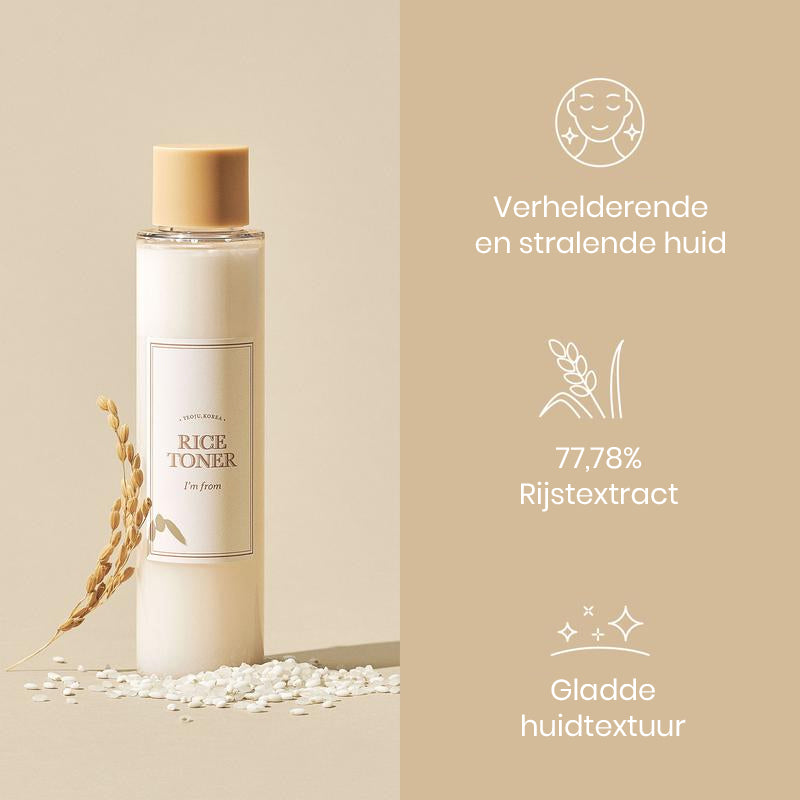 Toner met rijst, 77,78% rijstextract