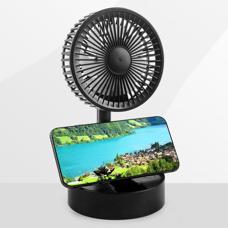 Ventilateur debout rechargeable télescopique à hauteur réglable