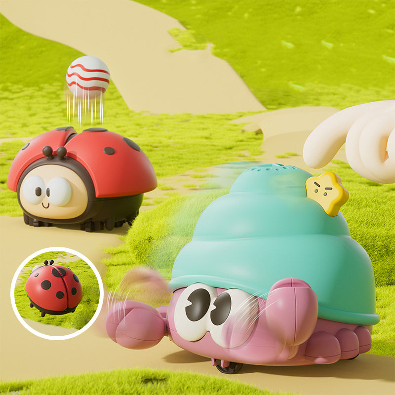 Jouet balle suspendue coccinelle pour enfants