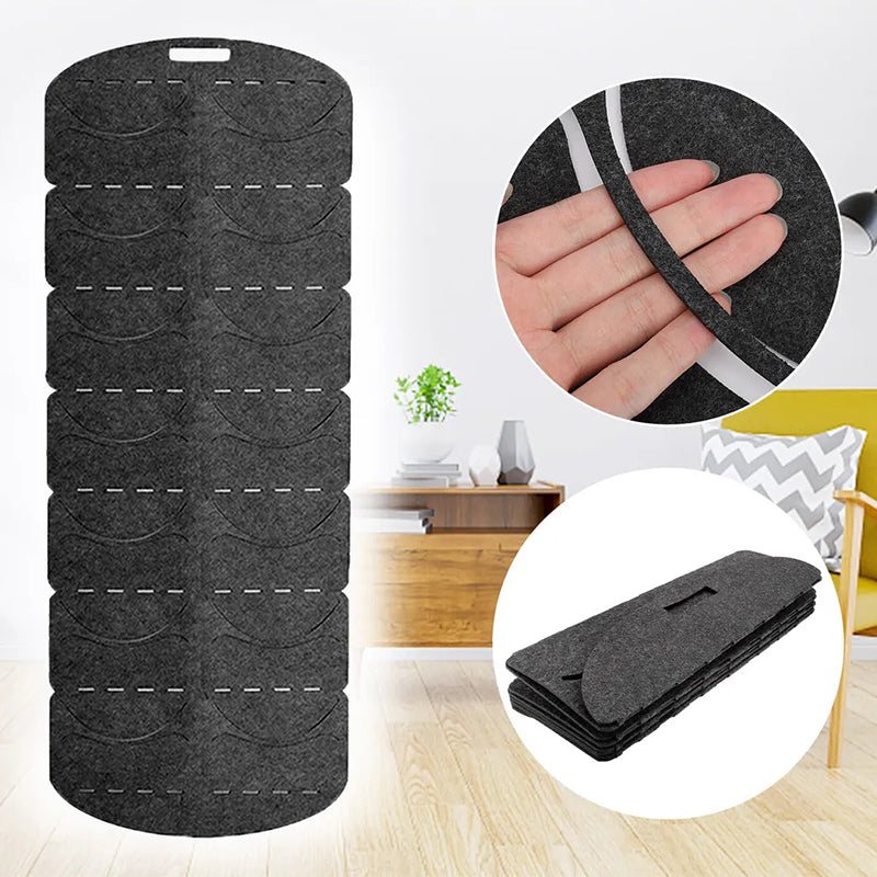 Hangende hoedenorganizer met meerdere zakken