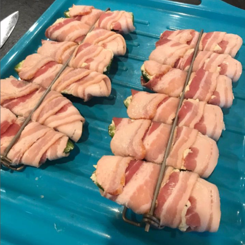 Fourchette à barbecue pour ailes de poulet (2 pièces)