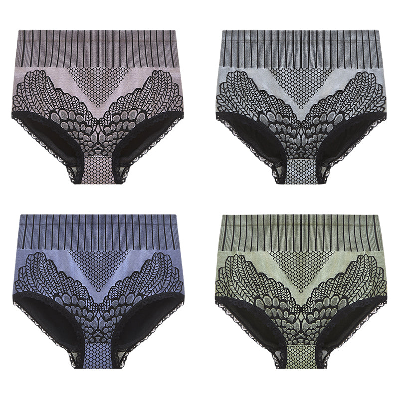Culotte Taille Haute en Coton pour Femmes