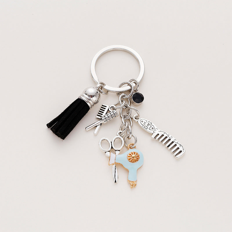 Porte-clés cadeau pour coiffeur