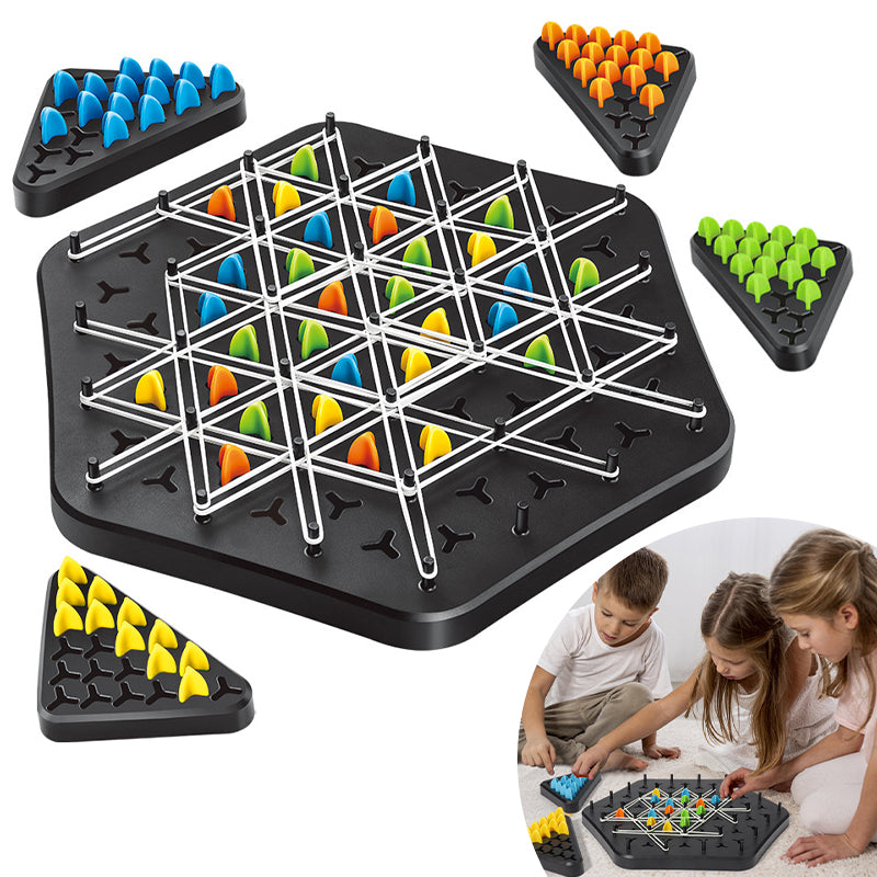 Jeu d'échecs Chain Triangle, 2 à 4 joueurs