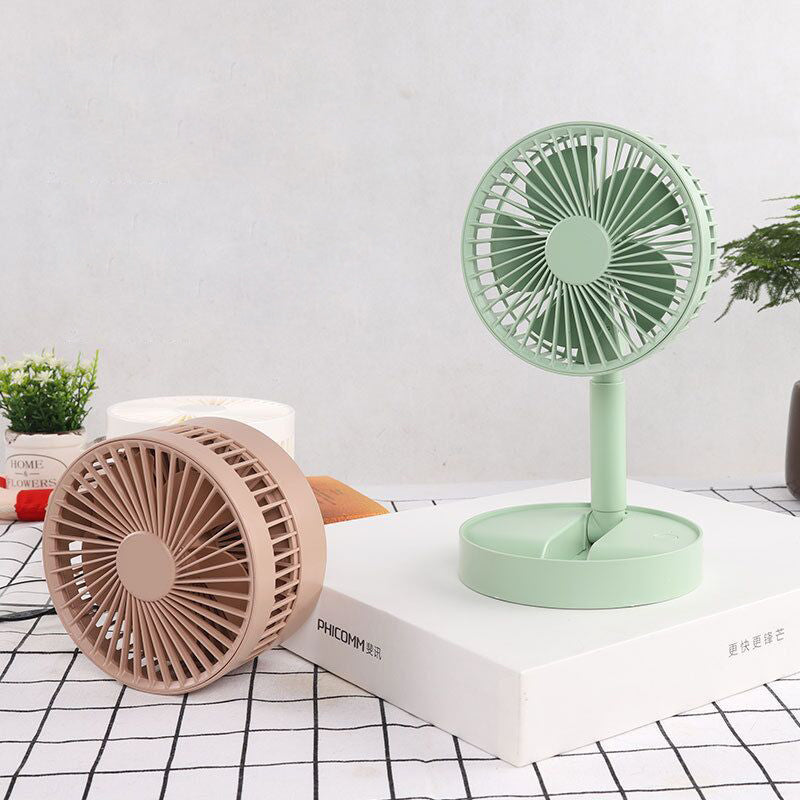 Ventilateur debout rechargeable télescopique à hauteur réglable