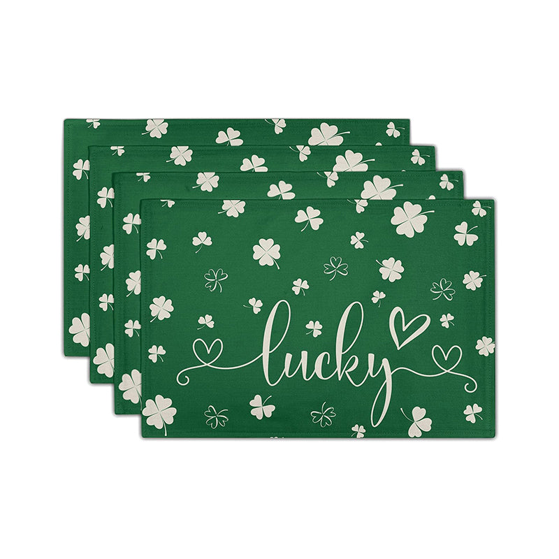 Lente Shamrock tafelloper
