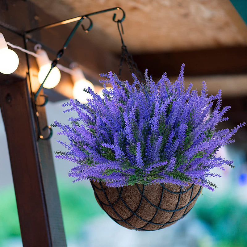 Fleurs de lavande artificielles pour l'extérieur (6 PCS)
