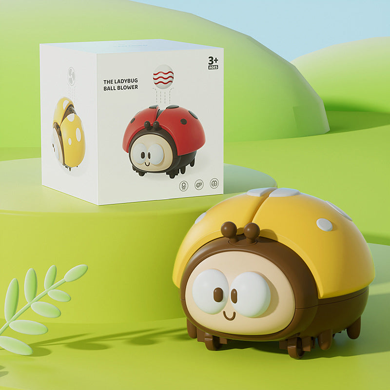 Jouet balle suspendue coccinelle pour enfants
