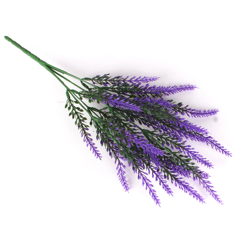 Fleurs de lavande artificielles pour l'extérieur (6 PCS)