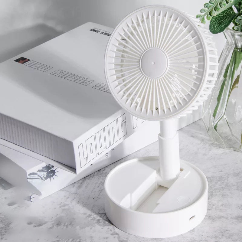 Ventilateur debout rechargeable télescopique à hauteur réglable