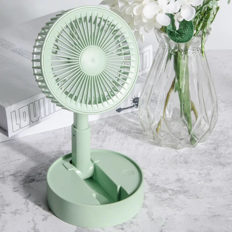 Ventilateur debout rechargeable télescopique à hauteur réglable