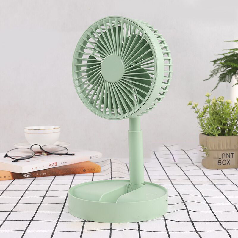 Ventilateur debout rechargeable télescopique à hauteur réglable