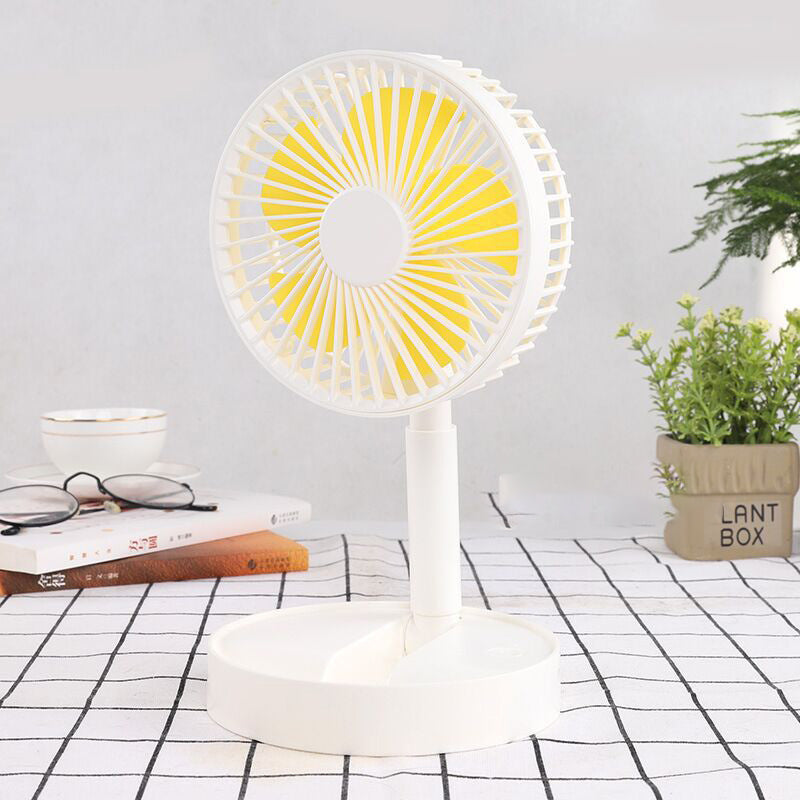 Ventilateur debout rechargeable télescopique à hauteur réglable