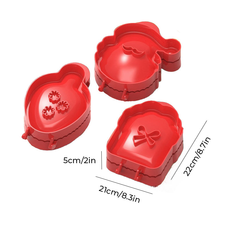 Kerstmis One-press Hand Pie Maker