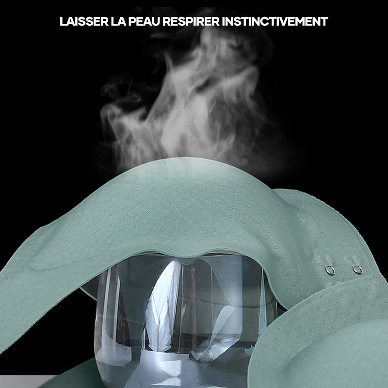Soutien-gorge à boucle avant rassemblant et soutenant