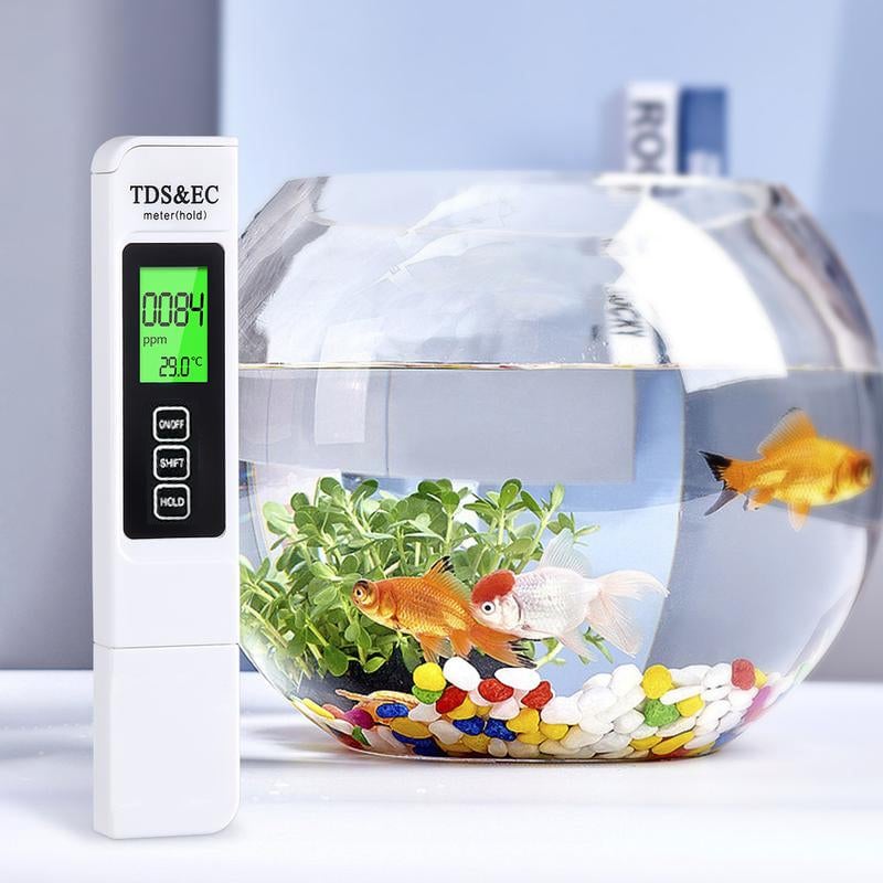 Nieuwe 4-in-1 TDS-meter - TDS EC & Temperatuur