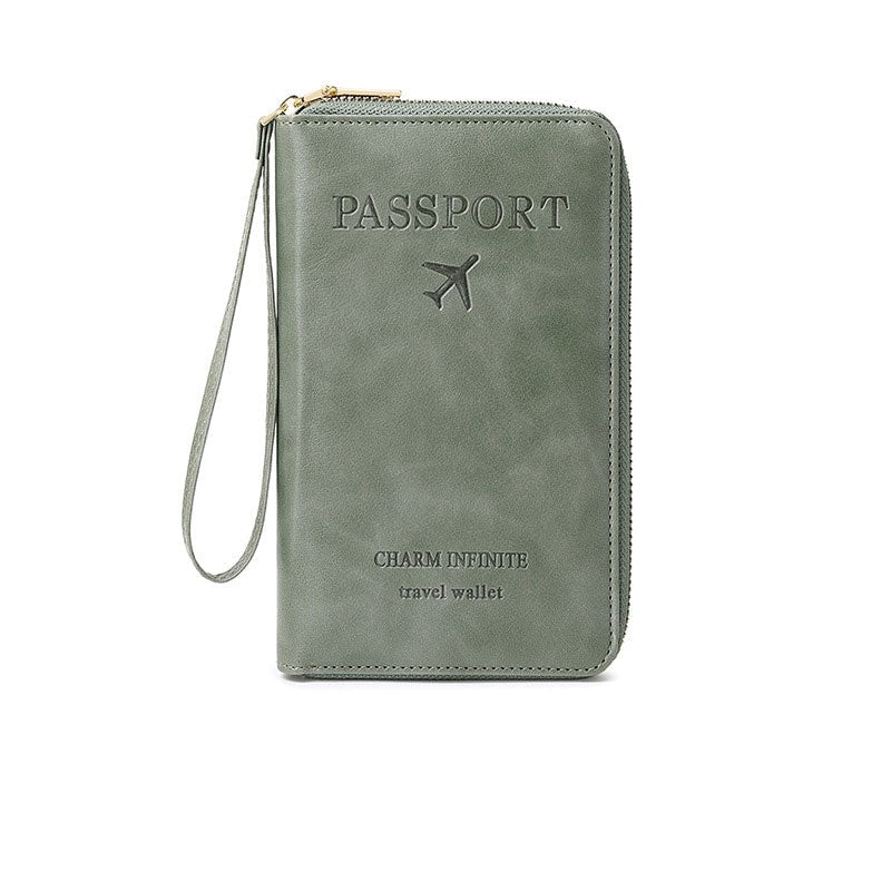 Portefeuille passeport RFID multifonctionnel
